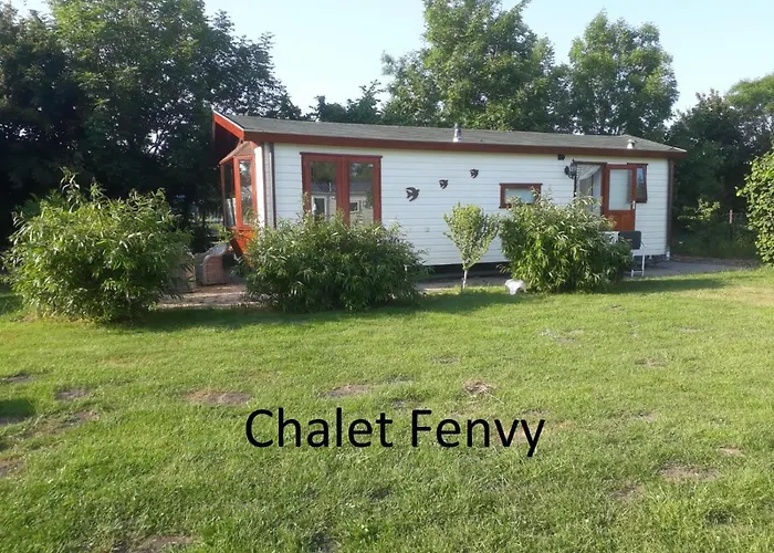 Chalets van Minicamping De Braamhof Koudekerke, Nederland