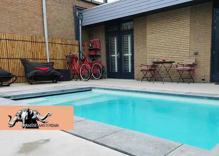 Paradise Amsterdam Bungalow Of 80 M2 With Private Pool - Inclusive, Breakfast, Parking, Use Of Bikes, Tourist Tax And Much More
