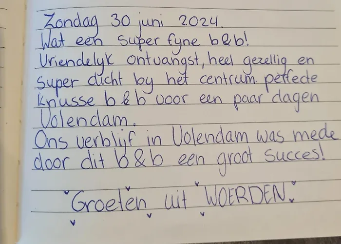B&B Casandra Volendam, Nederland