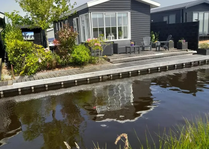 Wuivend Riet gelegen op Resort Venetie Giethoorn, Nederland