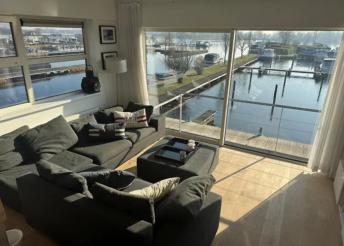 Boathouse With Boat