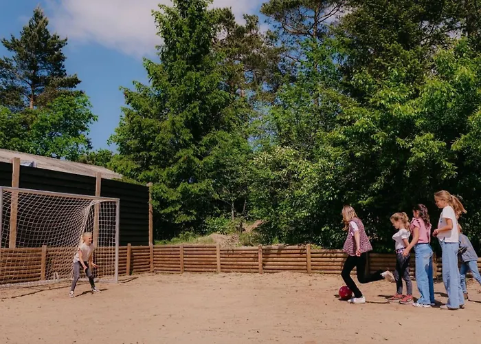 Sfeervol boshuisje op de Veluwe Vossenberg
